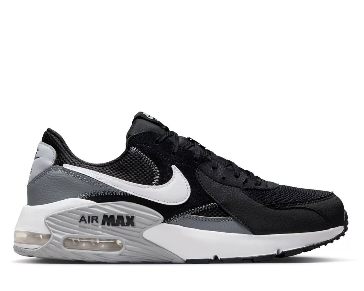 Nike Air Max Excee sneakers in a modern running-inspired design, featuring a breathable mesh upper, visible Air unit in the heel, and lightweight cushioning for everyday comfort.